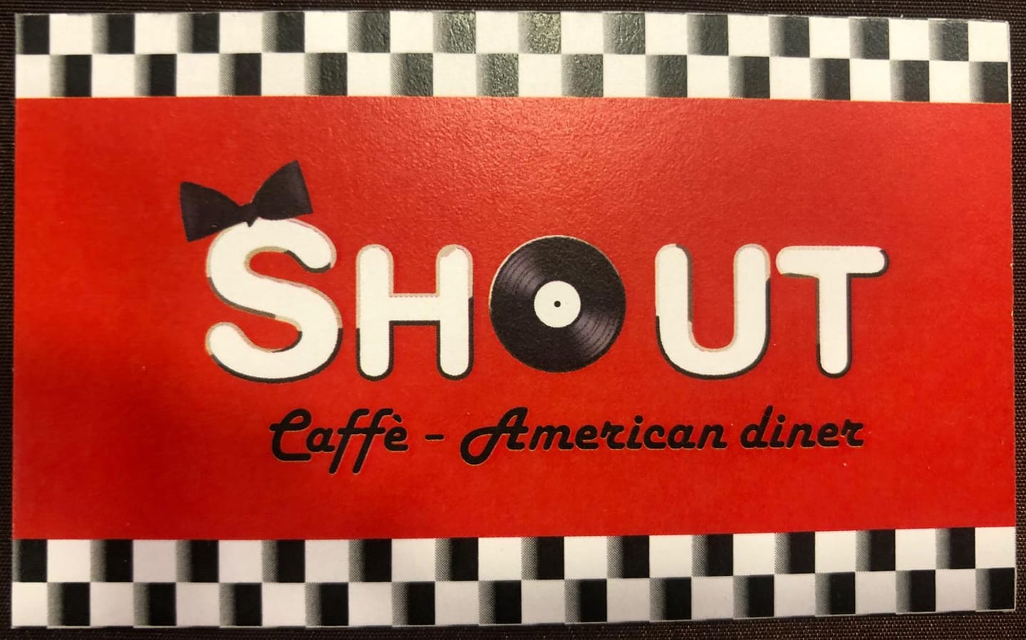 Cena presso "Shout - American Diner" - 18/12/2019